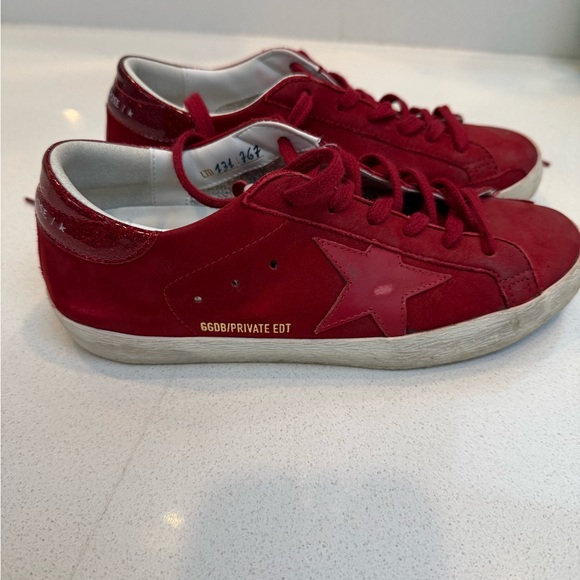 Golden Goose Shoes - Golden Goose Red Superstar - Limited Edition